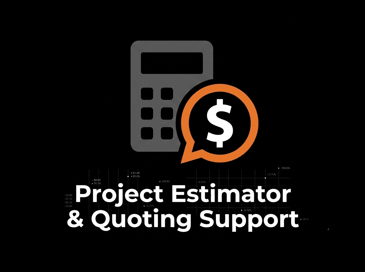 Cost Estimate & Price Quote Formatting
