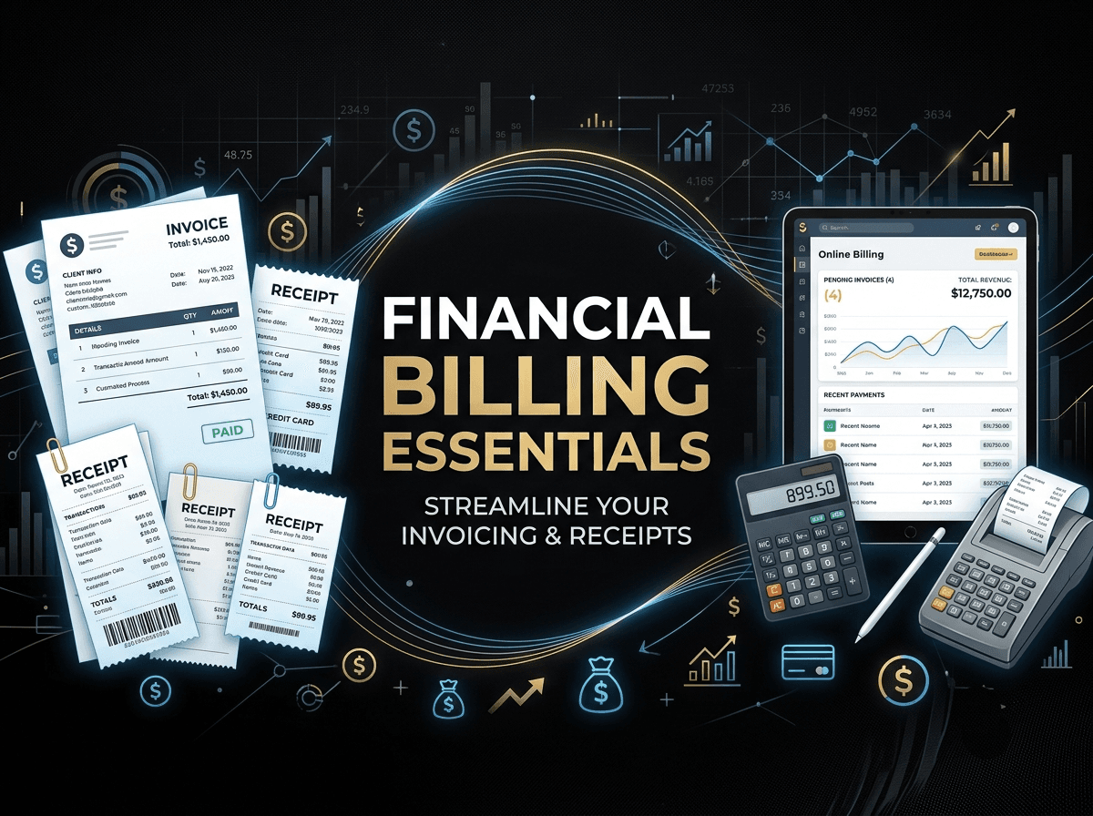 Professional Invoice & Receipt Templates